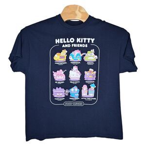 Hello Kitty And Friends Food Trucks T Shirt Size XL Sanrio Keroppi‎ My Melody